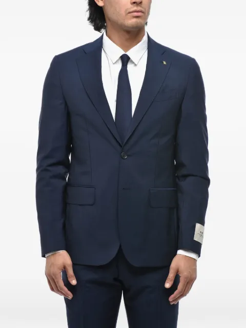 Corneliani CC Collection single-breasted mohair-blend suit Blue 277Z632764135002
