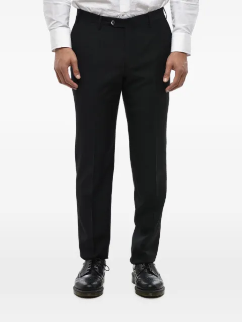 Corneliani virgin wool trousers Black 915T093198238