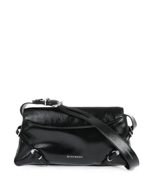 Givenchy buckle-detail leather shoulder bag Black BB5104B25Y000130