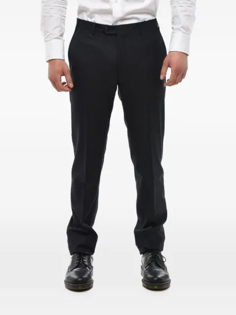 Corneliani Academy belt-loop trousers Blue 8552649818060