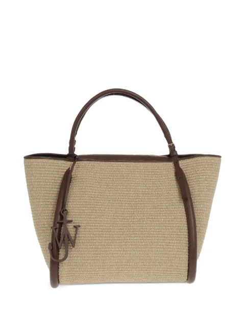 JW Anderson 31 The Bumper raffia tote bag Neutrals HB0509FA0055