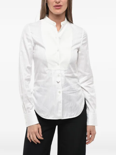 Stella McCartney jacquard striped shirt White 6200183AJ3509000