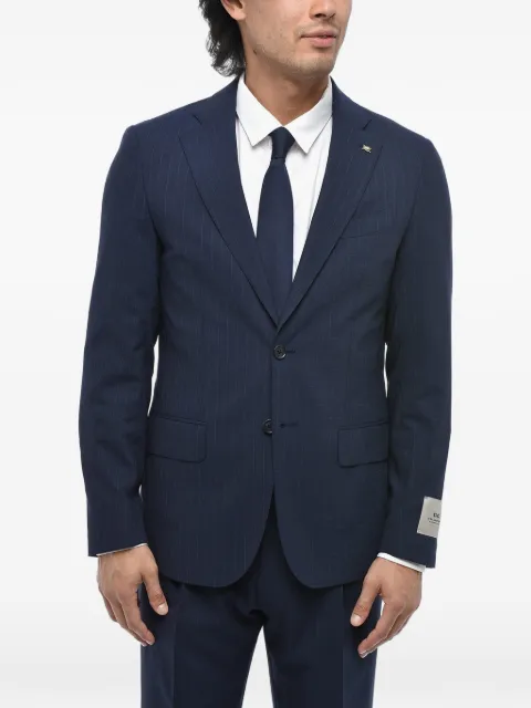 Corneliani pinstripe single-breasted suit Blue 277Z652767569001