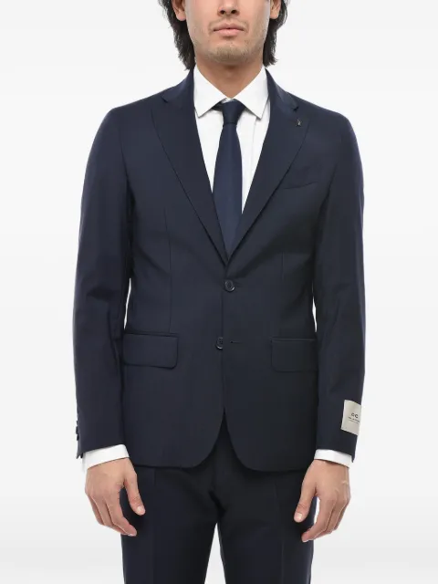 Corneliani single-breasted suit Blue 267Z652668563004