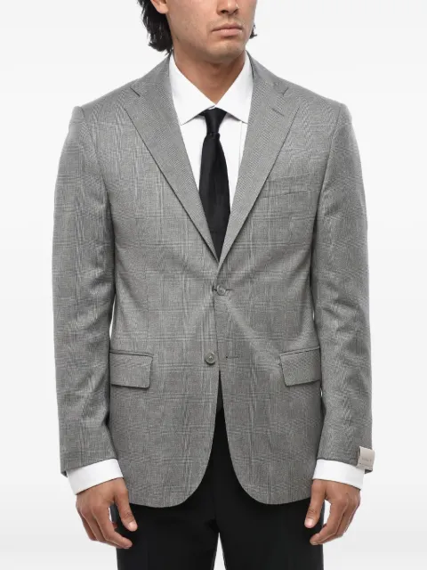 Corneliani single-breasted blazer Grey 91X0083117560016