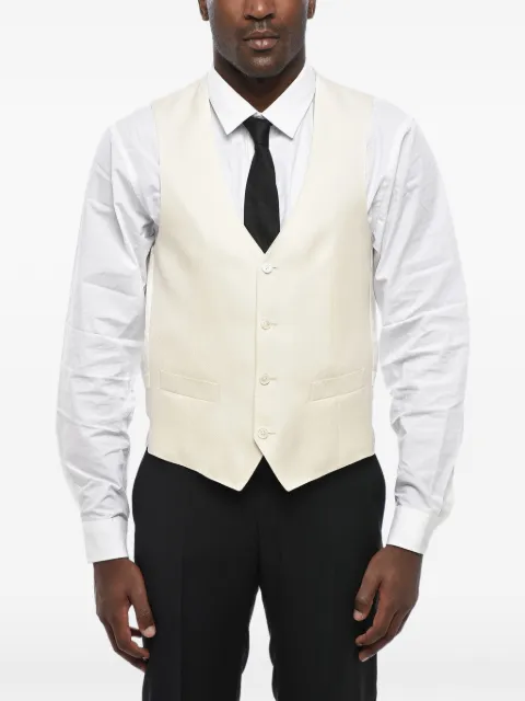 Corneliani Academy waistcoat Neutrals 85C0610117105074