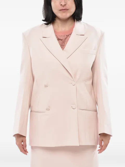 SUPER BLOND double-breasted blazer Pink JACKETTRROSA
