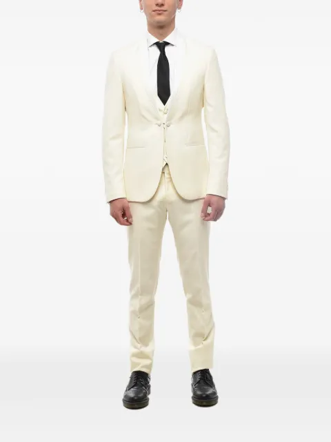 Corneliani three-piece suit Neutrals 918T543198236073