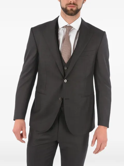 Corneliani single-breasted three-piece suit Grey 7980637117106014