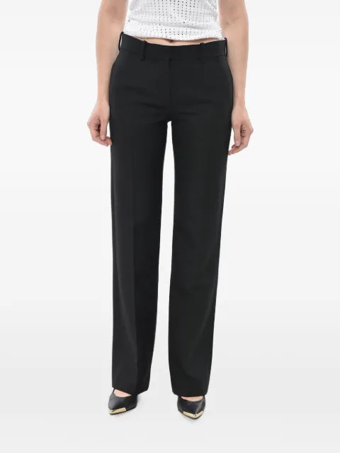 The Row Selvie virgin wool-blend trousers Black 8495W2766BLK