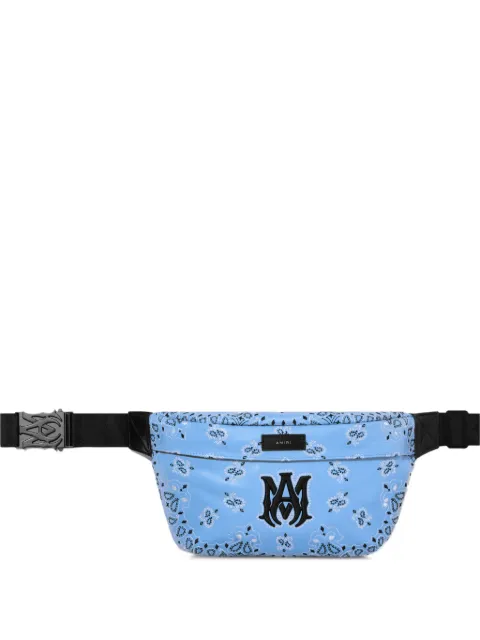AMIRI bum bag Bandana Blue PS23MHP002