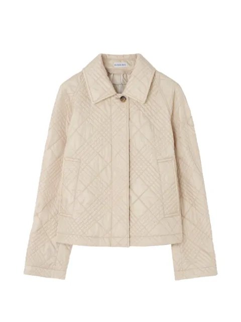 Burberry quilted nylon Tiffield jacket Neutrals 8123878