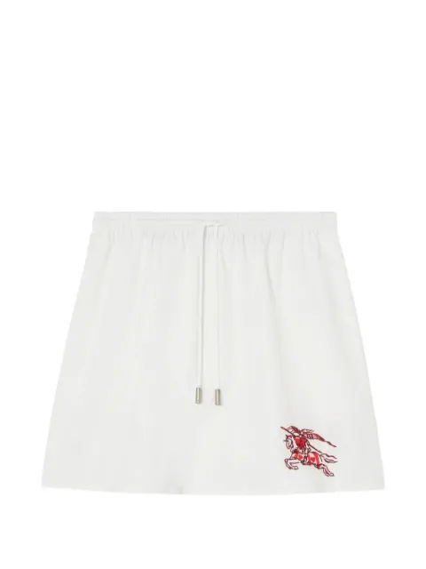 Burberry Heart Knight cotton mini skirt White 8125517