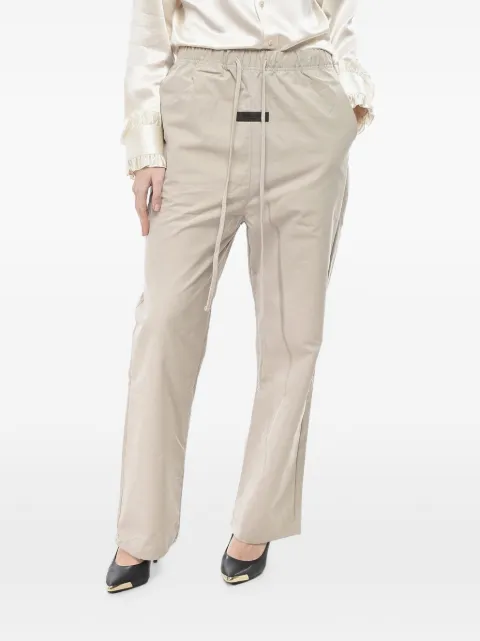 Fear Of God Essentials drawstring-waistband trousers Grey 130SU222081FFSMOKE