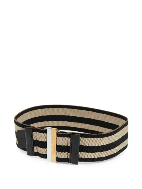 Stella McCartney striped elasticated belt Black 7V0027WP00251000