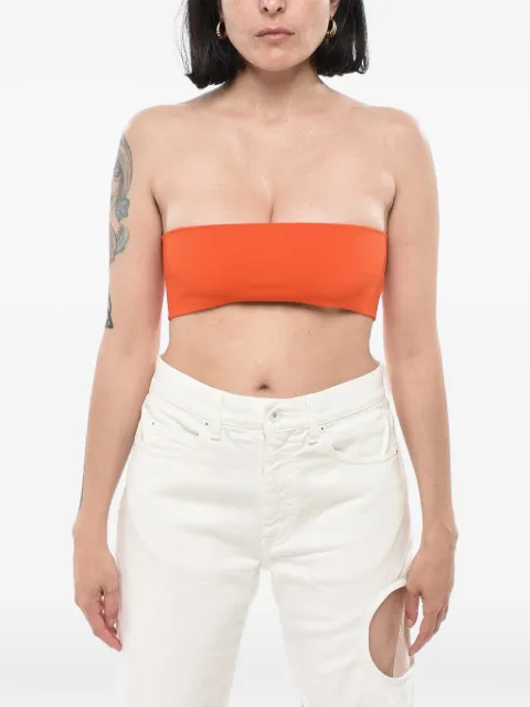Max Mara knit bandeau top Orange FRETTY009044