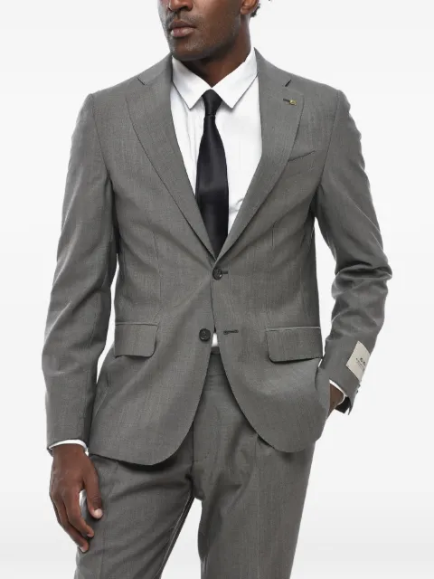 Corneliani single-breasted wool suit Grey 277Z652768326016