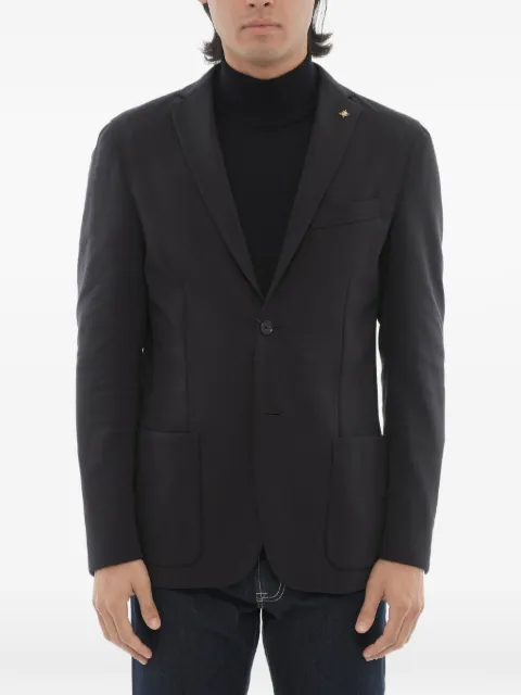 Corneliani single-breasted blazer Black 85XZ280168800001