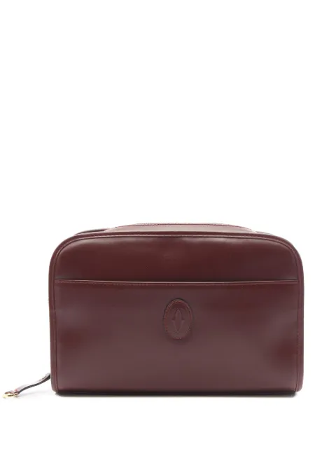 Cartier 1970-1980 Leather Must De Cartier clutch bag Red YOHMBNR3JNB8VNZQ