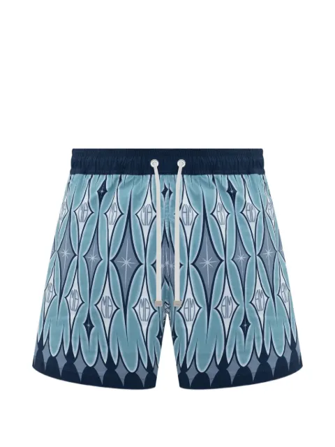 AMIRI argyle swim trunks Blue AW23MSB004