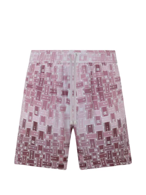 AMIRI gradient tape pj shorts Pink SS23MPB017