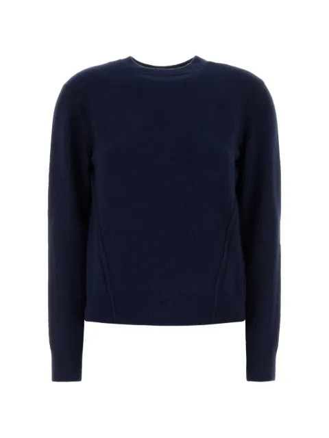 Jil Sander open-back cashmere sweater Blue J03GP0209J13291