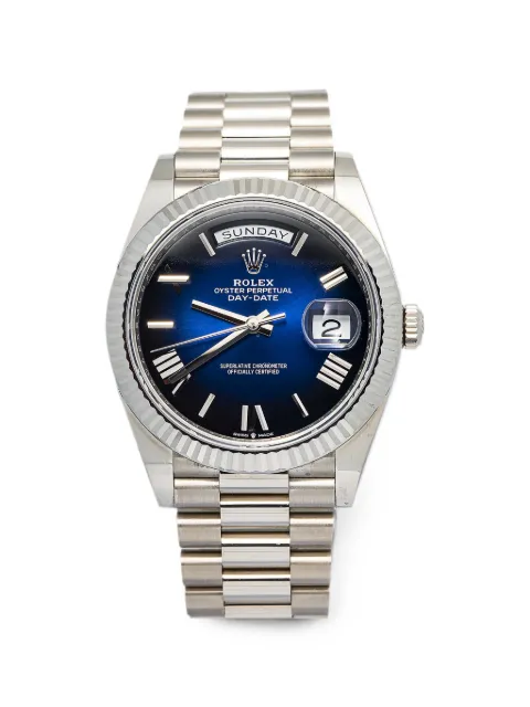 Rolex Day-Date 40mm watch Blue 228239