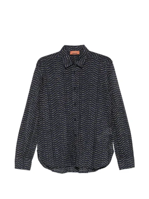 Missoni long-sleeve shirt Blue DS26WJ05BR015R