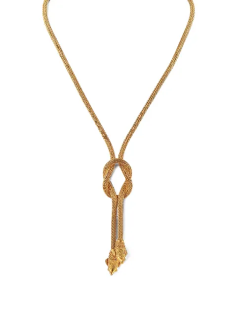 Lalaounis Hercules Knot head necklace Gold IL02062926
