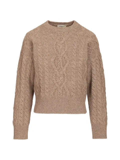 Weekend Max Mara cable-knit crew-neck sweater Neutrals 2625366132600