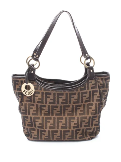 Fendi Pre-Owned 2000-2010 Zucca Canvas Chef tote bag Brown XT124N02ZWIQHQ25
