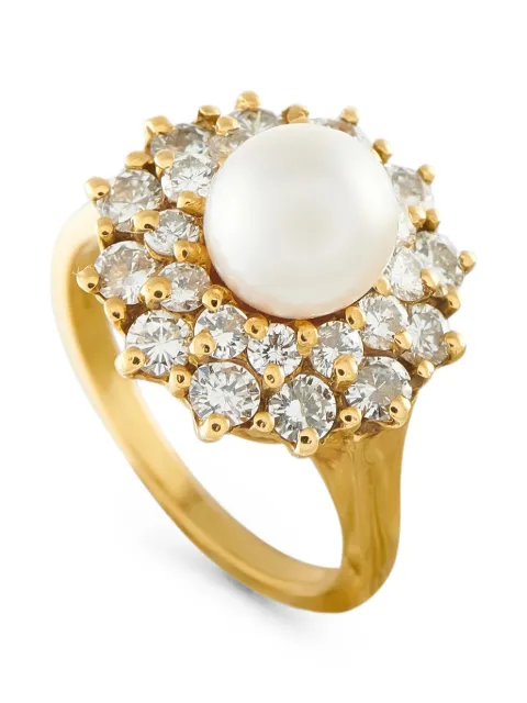 LB Exclusive pearl and diamond ring Gold MF13062926