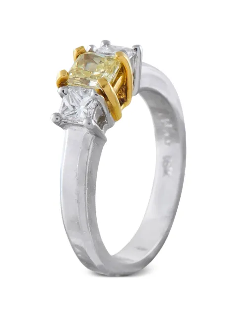 LB Exclusive diamond three-stone ring Silver MF11062626