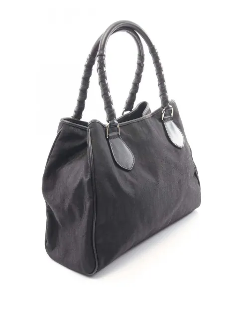 Christian Dior Pre-Owned 2000-2010 Diorissimo Trotter Canvas Lovely handbag Black U4C7A2GUHKY2PYX9