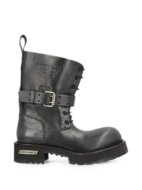 Balenciaga Venom lace-up boots Black 873427WBEQ4