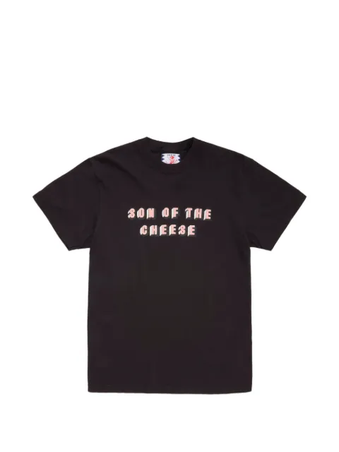 SON OF THE CHEESE logo-print T-shirt Black SC2520TS04