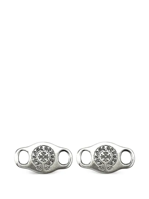 Chrome Hearts logo-engraved shoelace charm Silver CHRM1521
