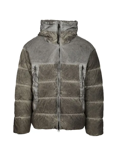 C.P. Company Eco-Chrome R Goggle down jacket Grey 21CMOW115A006369S