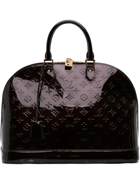 Louis Vuitton Pre-Owned 2008 Monogram Vernis Alma GM handbag Purple 1SASZCFZCOER9XB2