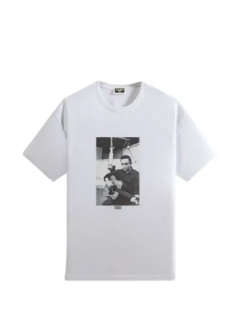 KITH Johnny Cash graphic-print T-shirt White KHM033579101