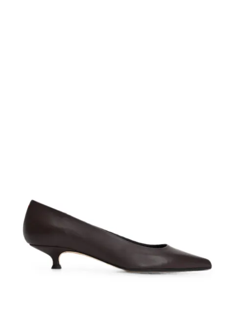Aeyde Cari pointed-toe pumps Brown PU0667001003MOKA