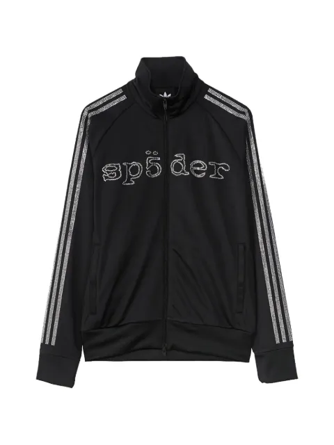 adidas x Sp5der rhinestone-embellished sweatshirt Black KQ8320