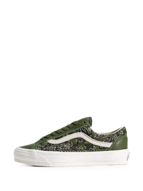 Vans Premium Old Skool 36 bandana-print sneakers Green VN000Z6QGRK