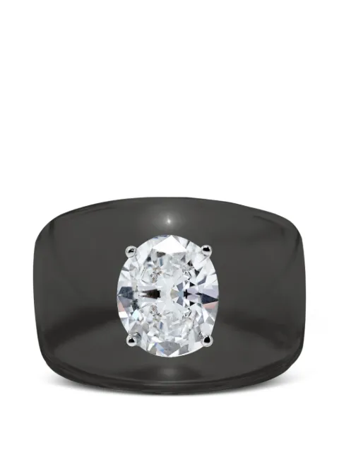 SOLO for diamonds diamond-embellished ring Silver NYC000206