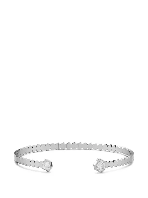 SOLO for diamonds diamond-embellished geometric necklace Silver SOO554