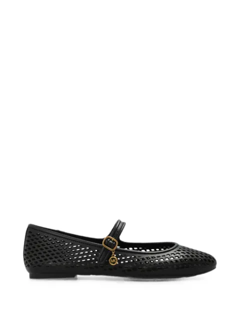 Michael Michael Kors Nellie Flex perforated ballet flats Black 40T6NLFP3L