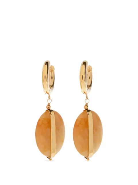 ISABEL MARANT stone-embellished drop earrings Gold BL0317FAD3B15B