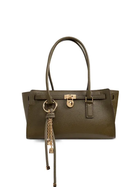 Michael Michael Kors small Hamilton leather shoulder bag Green 30F5GNXT0L0