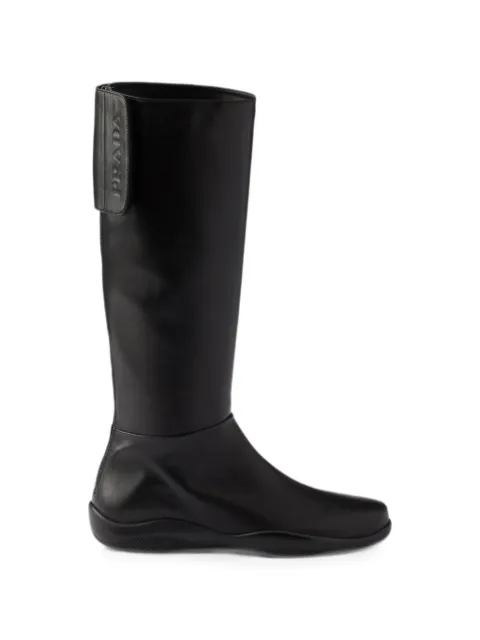 Prada Toblach Nappa leather boots Black 3W6492F010038