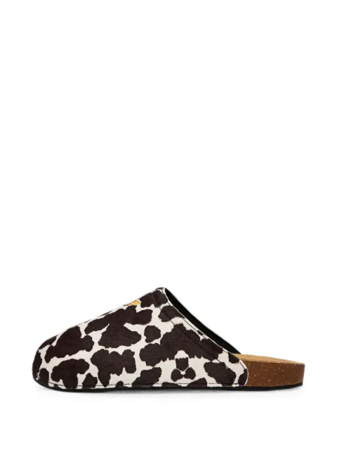 adidas Adimule cow-print mules Black KI0407